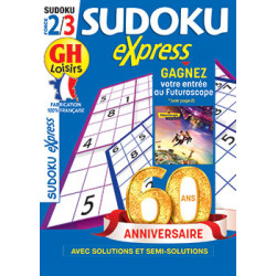 Sudoku express N°44 - Sept 24